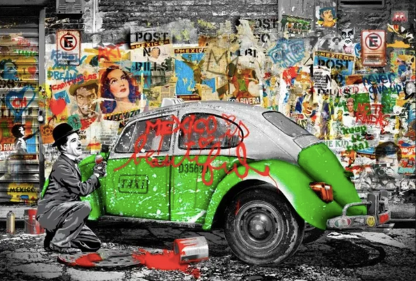 "Mexico is Beautiful" de Mr. Brainwash