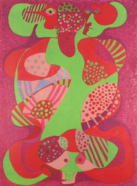 "Los amantes" de Pedro Coronel