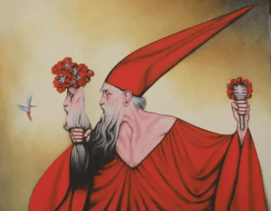 "El regalo" de Rafael Coronel