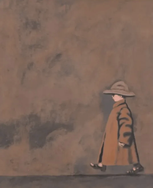 "Pequeño caminante" de Rafael Coronel