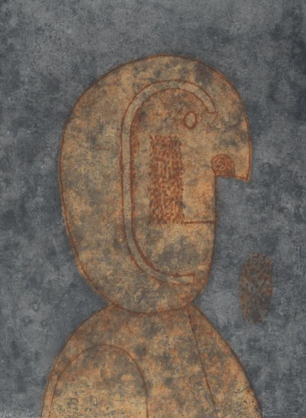 "Perfil de hombre" de Rufino Tamayo