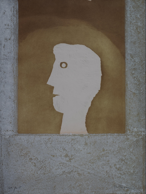 "Cabeza en la ventana" de Rufino Tamayo