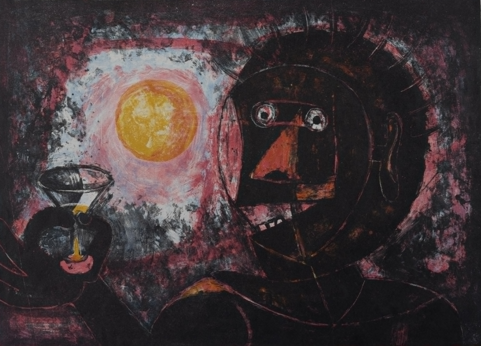 "El brindis" de Rufino Tamayo