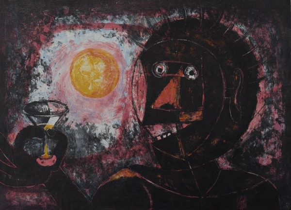 "El brindis" de Rufino Tamayo