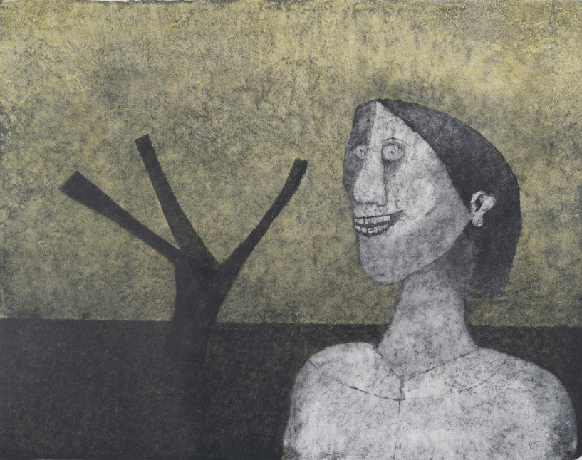 "Mujer sonriente" de Rufino Tamayo