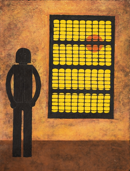 "Hombre en la ventana" de Rufino Tamayo