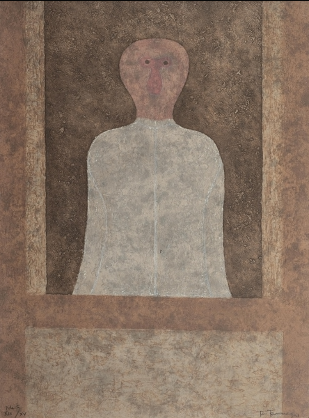 "Hombre en la ventana" de Rufino Tamayo