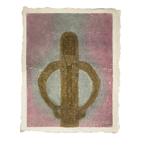 "Personaje con red" de Rufino Tamayo