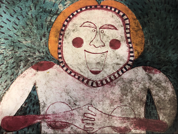 "Mujer Sonriente" de Rufino Tamayo