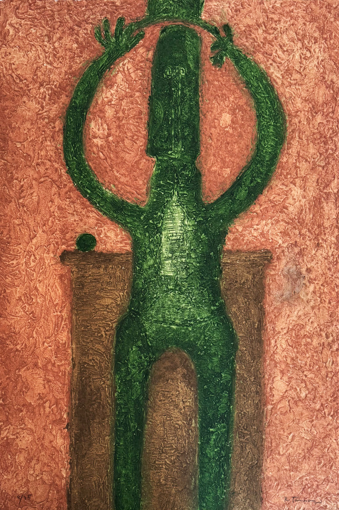 "Personaje en verde" de Rufino Tamayo